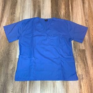 Two colour scrub set